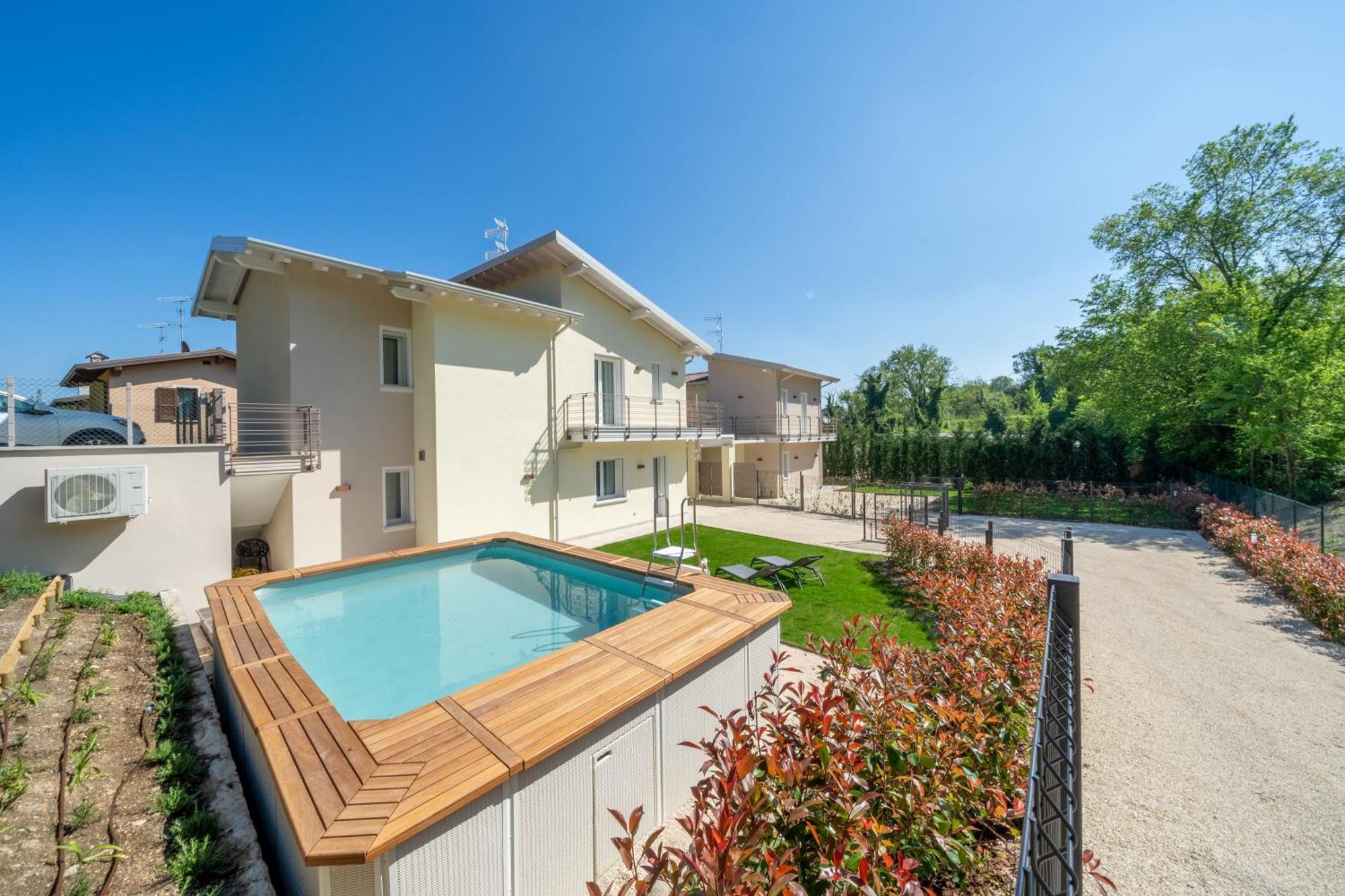 Luxury Villas Gardenia With Private Pool Паденге сул Гарда Екстериор снимка